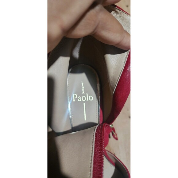 Linea Paolo Suede Pointy Toe Bootie Pumps Size 9 - Picture 7 of 7